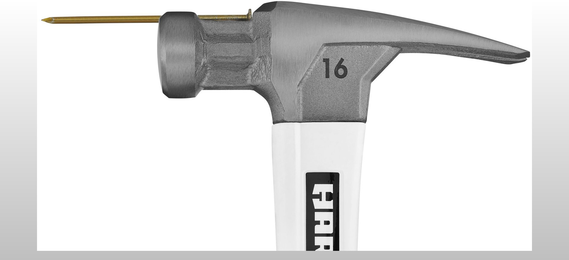 HART 16oz Fiberglass Handle Hammer, Rip Claw, Magnetic Nail Starterbanner image